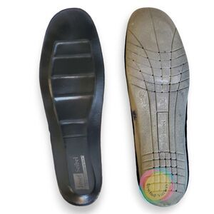 Josef Seibel Insoles Inserts Footbeds Size 42 Black Leather Replacement Comfort